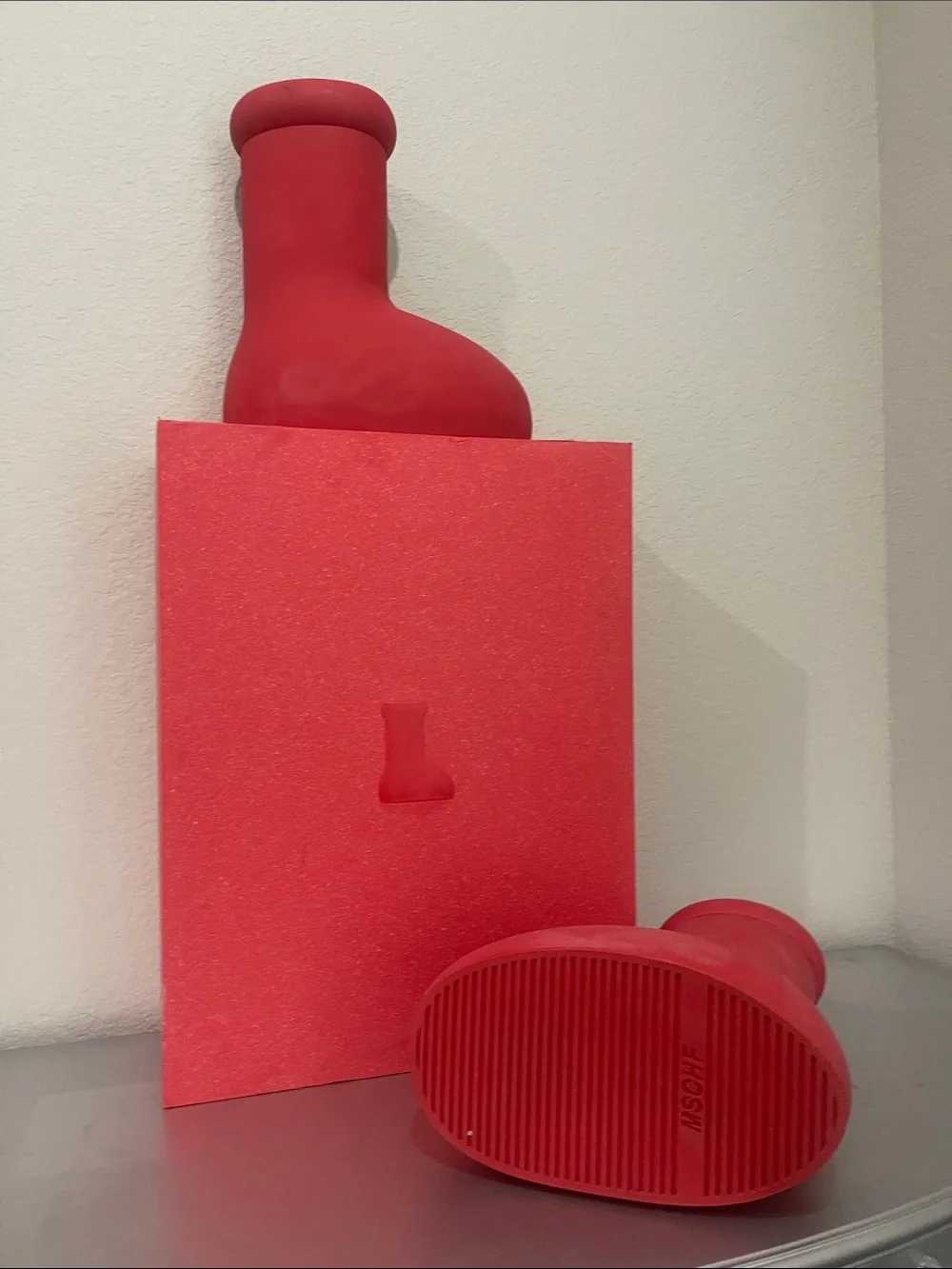 MSCHF big red boots